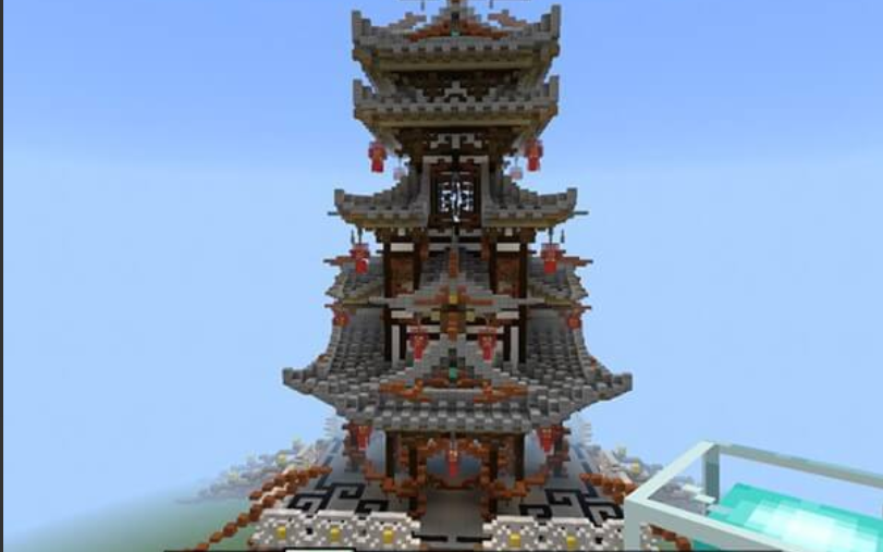 我的世界建筑百科全書，收好這份神秘建筑地圖與古風建造教程